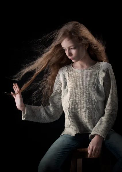 Long hair — Stock Photo, Image