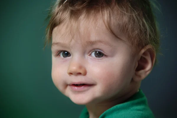 Dziecko ładny uśmiech — Zdjęcie stockowe