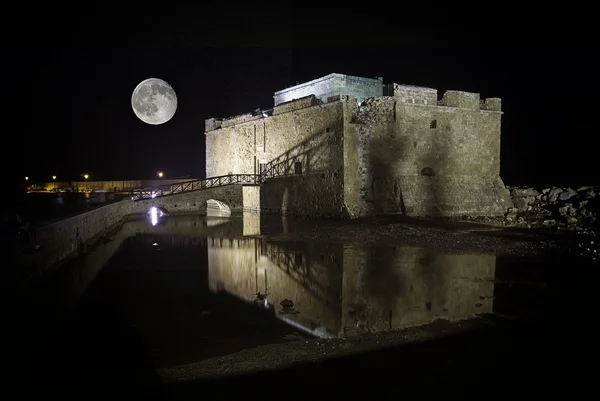 Castillo de Paphos Imagen de archivo