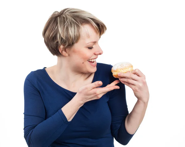 El tiempo de Donut — Foto de Stock