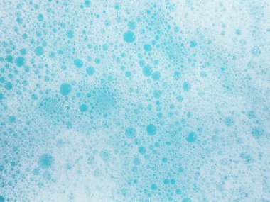 soyut arkaplan, mavi su ve sabun köpükleri