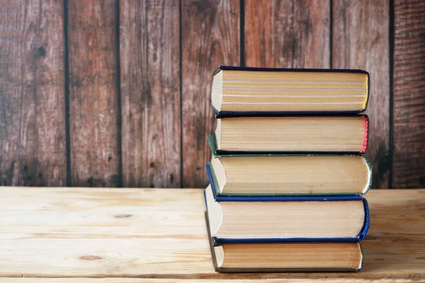 Stack Books Background Many Books Piles — Stock Photo, Image