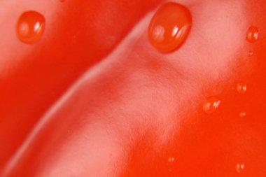 kırmızı biberli su damlası, çan biberi, kırmızı biber