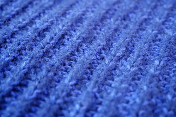 Details Knitted Woolen Fabric Textile Background Woolen Texture Background Knitted — Stock Photo, Image