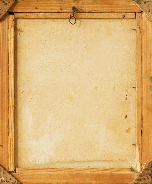Old vintage wooden frame — Stock Photo, Image
