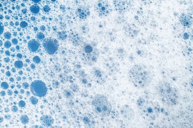 Hava kabarcıkları ile yıkanmasında arka plan doku soyut