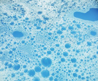 Hava kabarcıkları ile yıkanmasında arka plan doku soyut