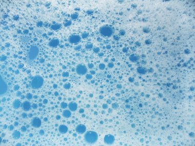 Hava kabarcıkları ile yıkanmasında arka plan doku soyut