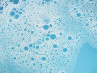 Hava kabarcıkları ile yıkanmasında arka plan doku soyut