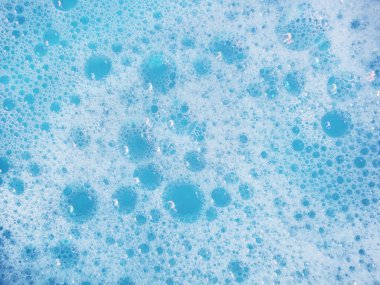Hava kabarcıkları ile yıkanmasında arka plan doku soyut