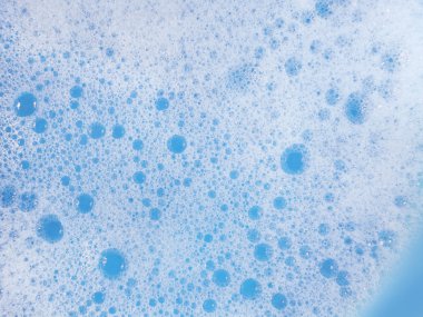 Hava kabarcıkları ile yıkanmasında arka plan doku soyut