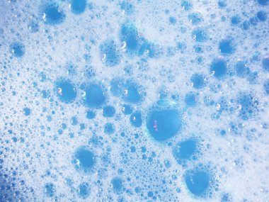 Hava kabarcıkları ile yıkanmasında arka plan doku soyut
