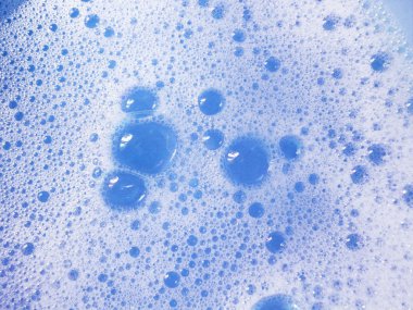 Hava kabarcıkları ile yıkanmasında arka plan doku soyut