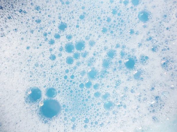 Savon fond avec bulles d'air texture abstraite — Photo