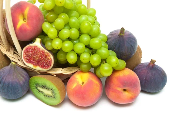 Fruit closeup on white background — Stock Photo, Image