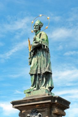 St john charles Köprüsü Prag nepomuk heykele
