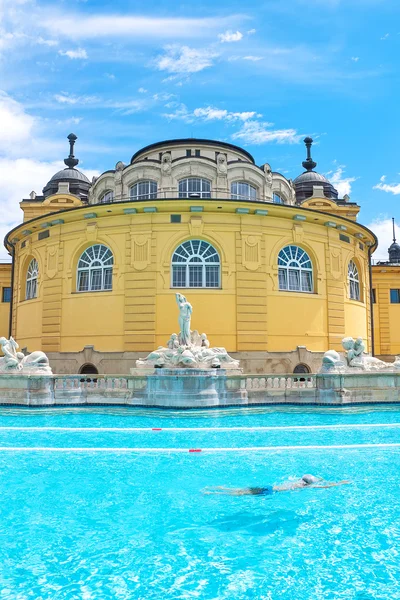 Macaristan: Budapeşte Szechenyi banyo spa. — Stok fotoğraf