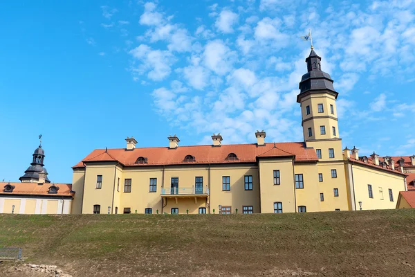 Średniowieczny zamek w Nesviżu, Republika Białorusi. — Zdjęcie stockowe