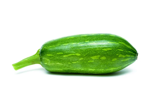 Mogen zucchini isolerad på en vit bakgrund — Stockfoto