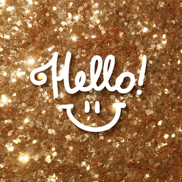 Hello vector lettering Stock Vector by ©redcollegiya 168015042