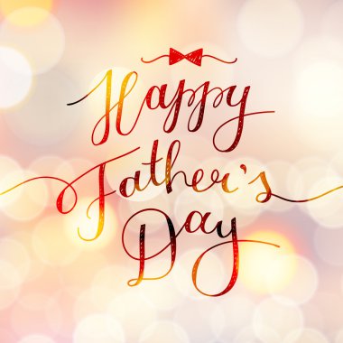 Babalar günün kutlu olsun.