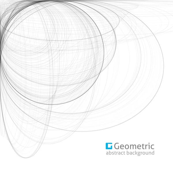 Abstracte achtergrond met kringen — Stockvector