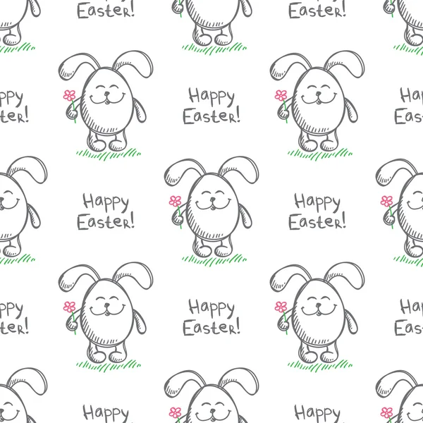 Easter pattern — Stock Vector