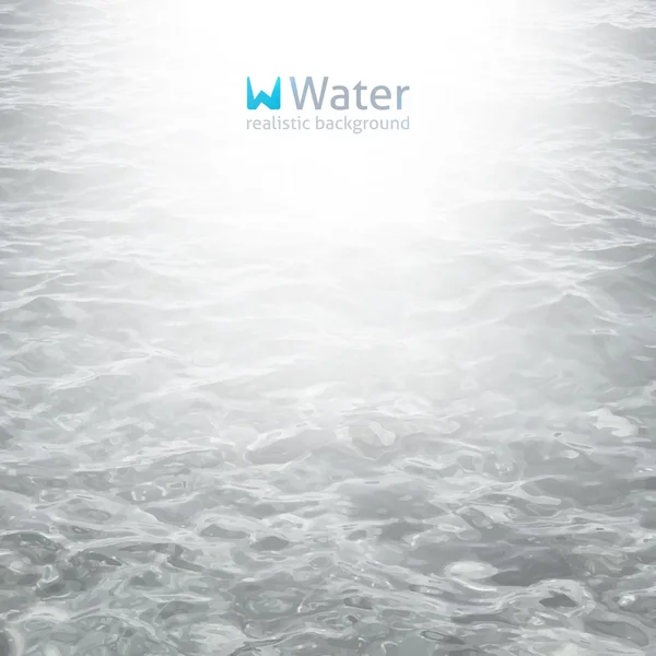 Realistische water — Stockvector