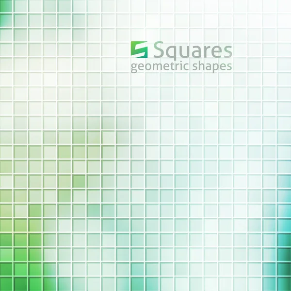 Abstraction squares — Stock Vector