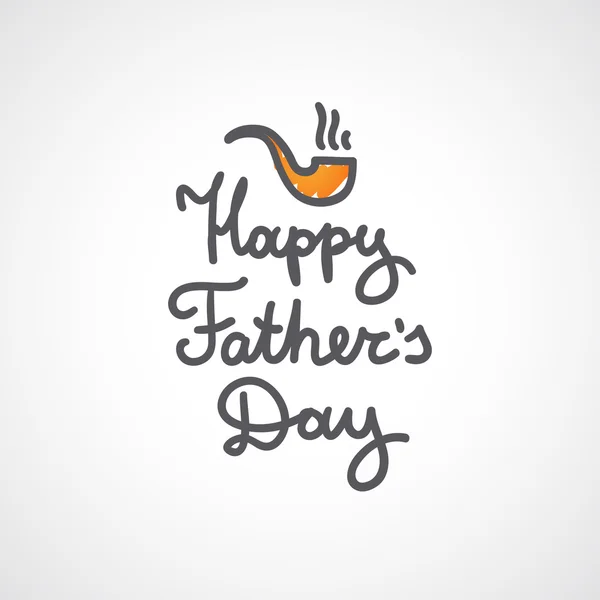 Happy fathers day — Stock Vector