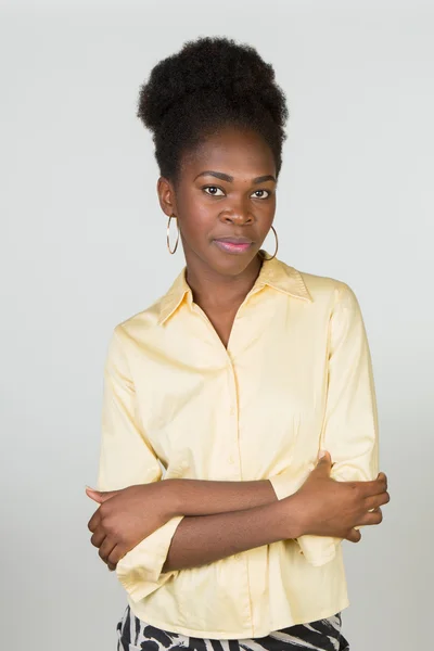 Young African American businesswoman — Stock Photo, Image