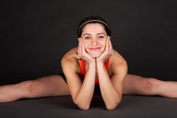 Flexible Gymnast — Stockfoto