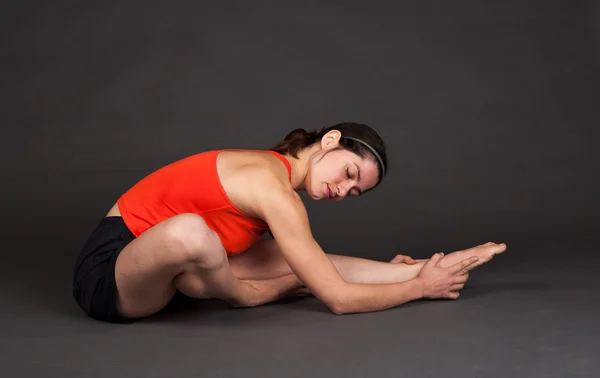 Flexible Gymnast — Stockfoto