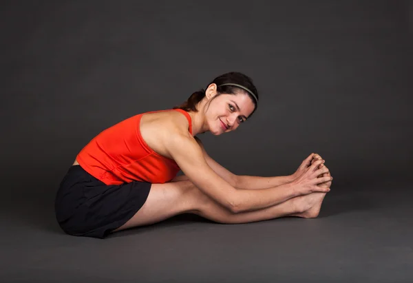 Flexible Gymnast — Stockfoto