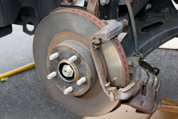 Brake Job in Progress — Stock Photo, Image