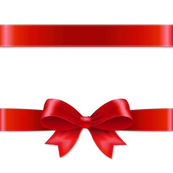Arco rosso con maglia a gradiente — Vettoriale Stock