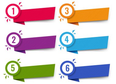 Etiketler İzole Edilmiş Beyaz Arkaplanı Ayarla