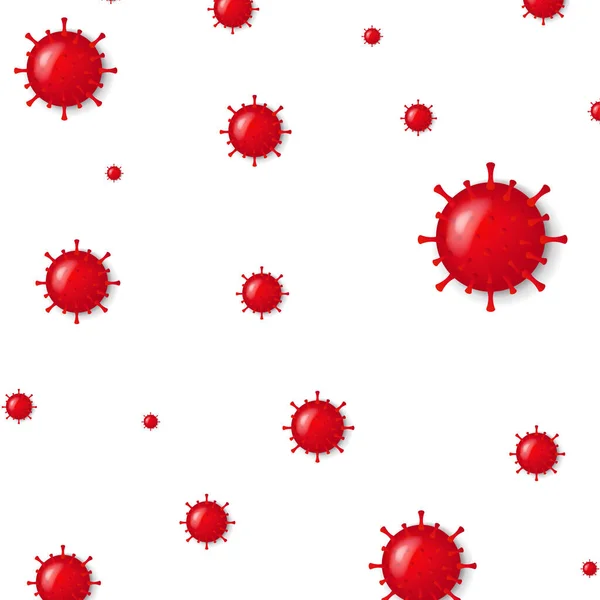 Virus Pandemic Protection Concept Banner — Vettoriale Stock