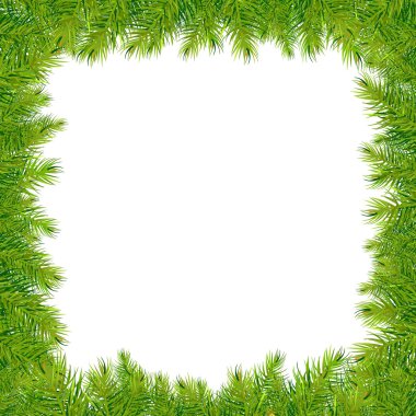 Noel köknar ağacı çerçeve