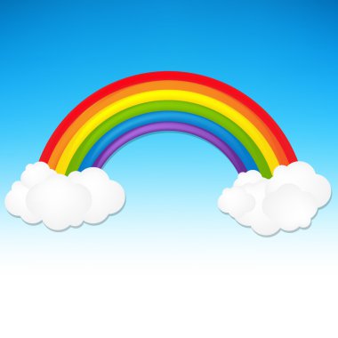 Renk Rainbow ile bulut