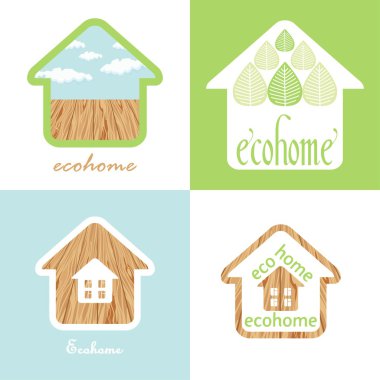 Eco house dizi doğal malzeme ahşap doku