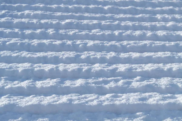 Schneebeschaffenheit Hintergrund Des Reinen Blauen Und Weißen Schnees Wintermuster — Stockfoto