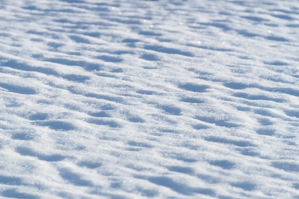 Schneebeschaffenheit Hintergrund Des Reinen Blauen Und Weißen Schnees Wintermuster — Stockfoto