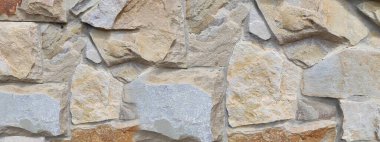 Banner gray Natural stone texture. Photo Natural texture of natural stone