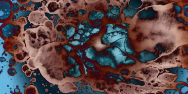 Soyut sanat. Doku sanatı. Arkaplan sanatı. Modern sanat. Malevich tarzı. suluboya ve alkol sanatı