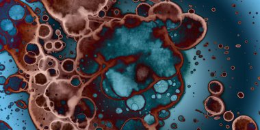 Soyut sanat. Doku sanatı. Arkaplan sanatı. Modern sanat. Malevich tarzı. suluboya ve alkol sanatı