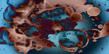 Soyut sanat. Doku sanatı. Arkaplan sanatı. Modern sanat. Malevich tarzı. suluboya ve alkol sanatı