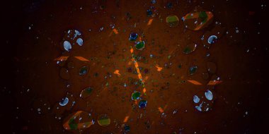 Soyut sanat. Doku sanatı. Arkaplan sanatı. Modern sanat. Malevich tarzı. suluboya ve alkol sanatı