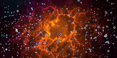 Soyut sanat. Doku sanatı. Arkaplan sanatı. Modern sanat. Malevich tarzı. suluboya ve alkol sanatı