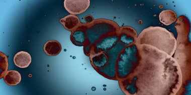 Soyut sanat. Doku sanatı. Arkaplan sanatı. Modern sanat. Malevich tarzı. suluboya ve alkol sanatı